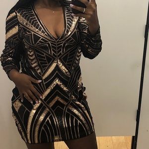 Express Sequin dress